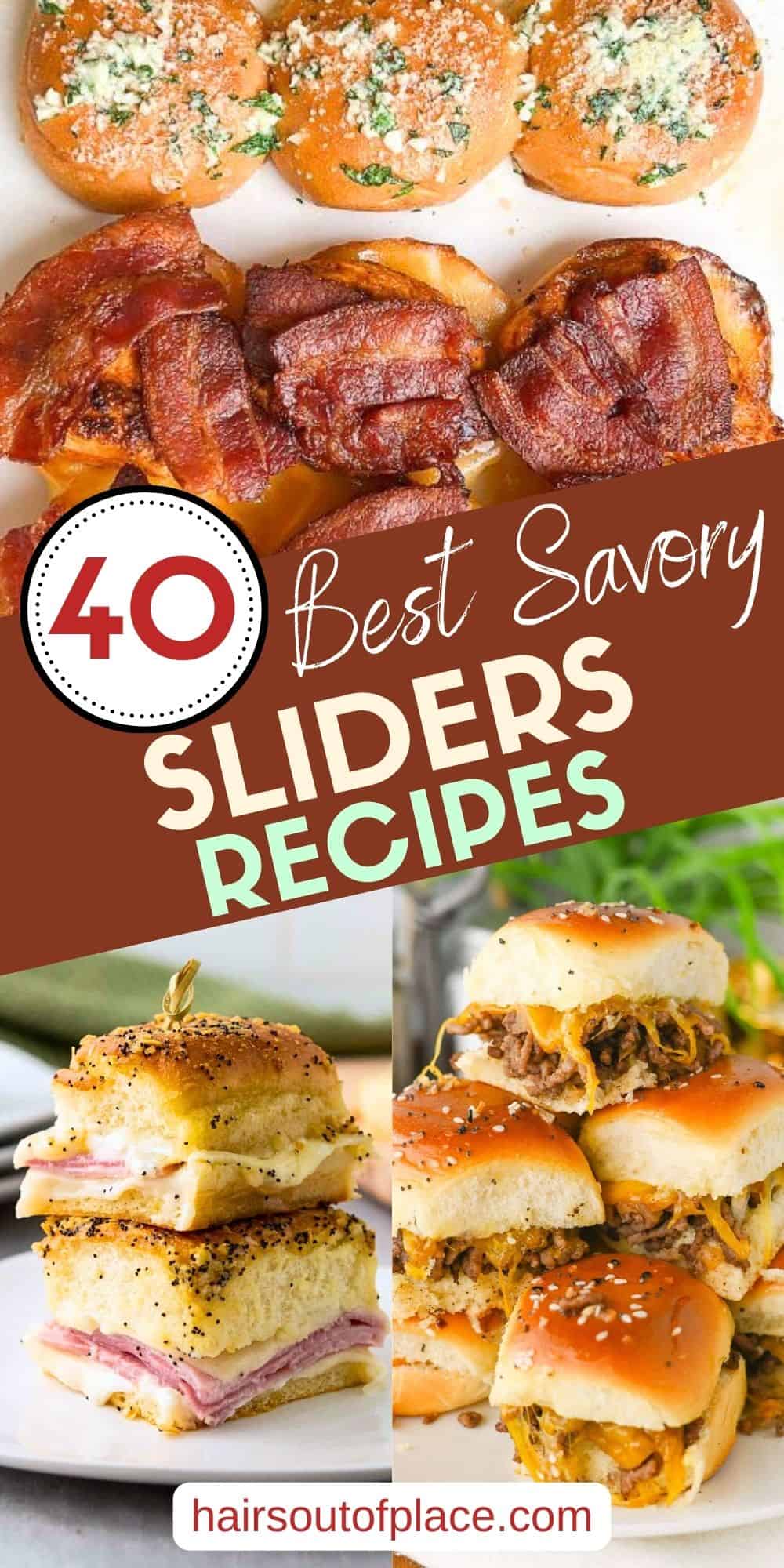 40 Slider Recipes Pinterest pin