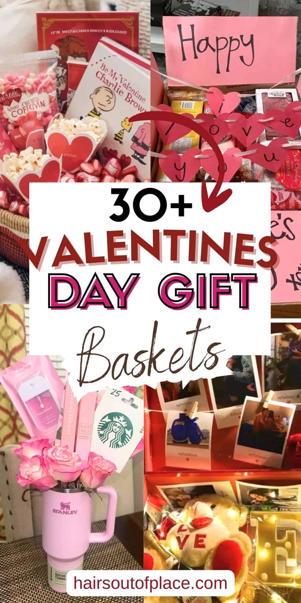35 Valentines Day Baskets Pinterest pins