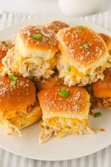 Chicken Bacon Ranch Sliders