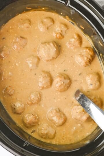 Crockpot Swedish Meatballs