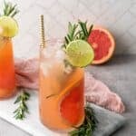 Grapefruit Rosemary Mocktail