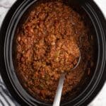 Slow Cooker Chili (No Beans)