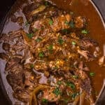 Slow Cooker London Broil with Gravy