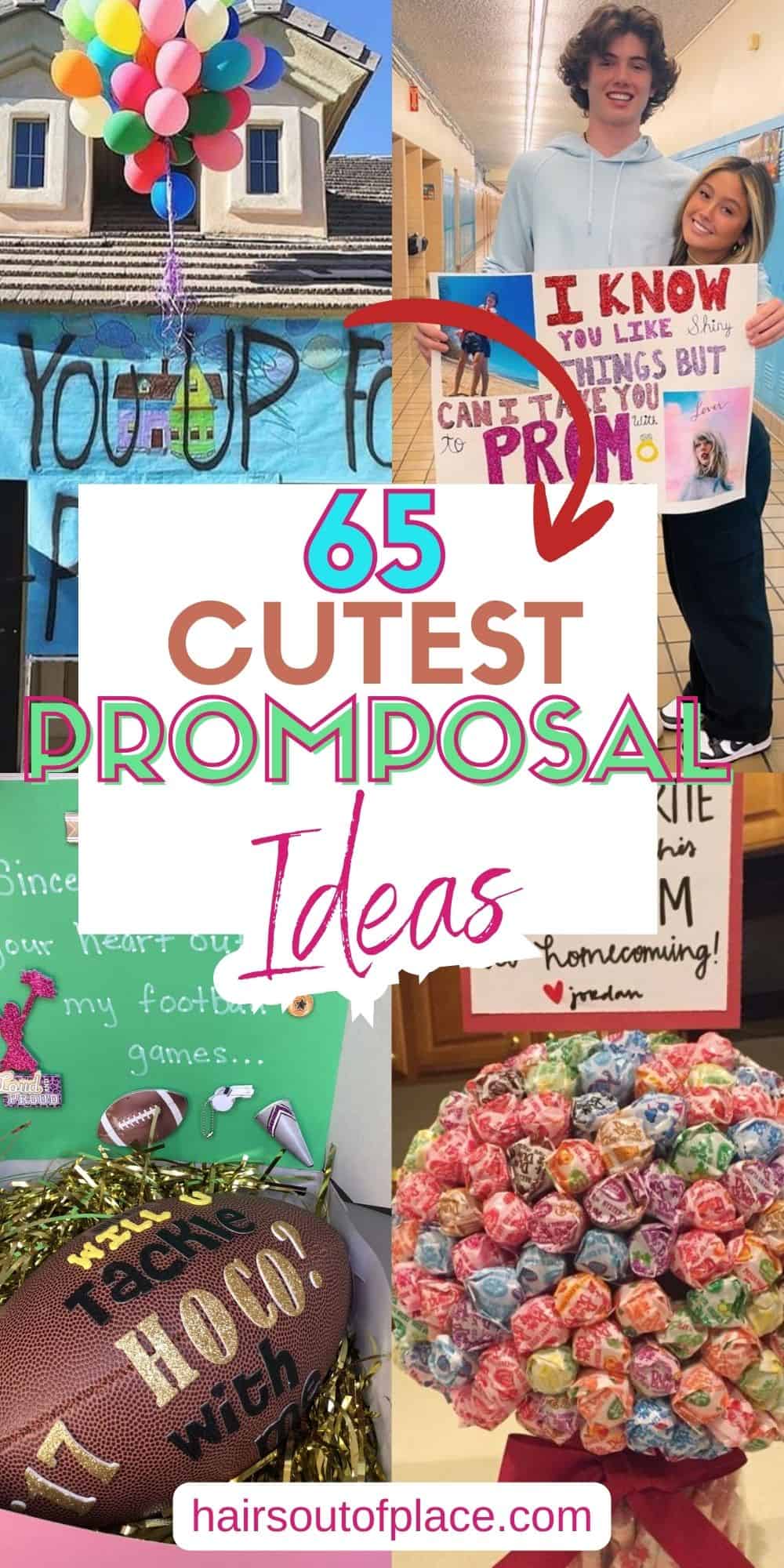 65 Cute Promposal Ideas Pinterest pin