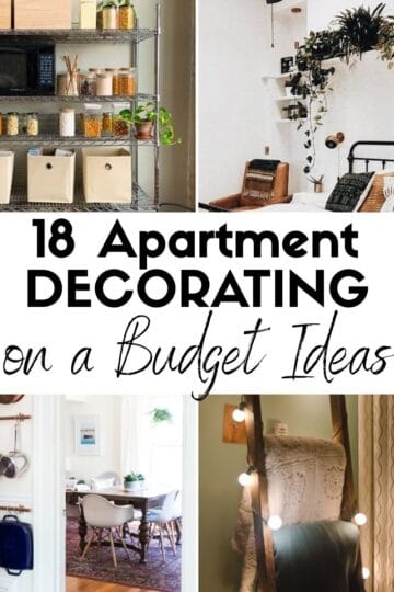 8 Apartment Decorating on a Budget Ideas HOOP Post Collage