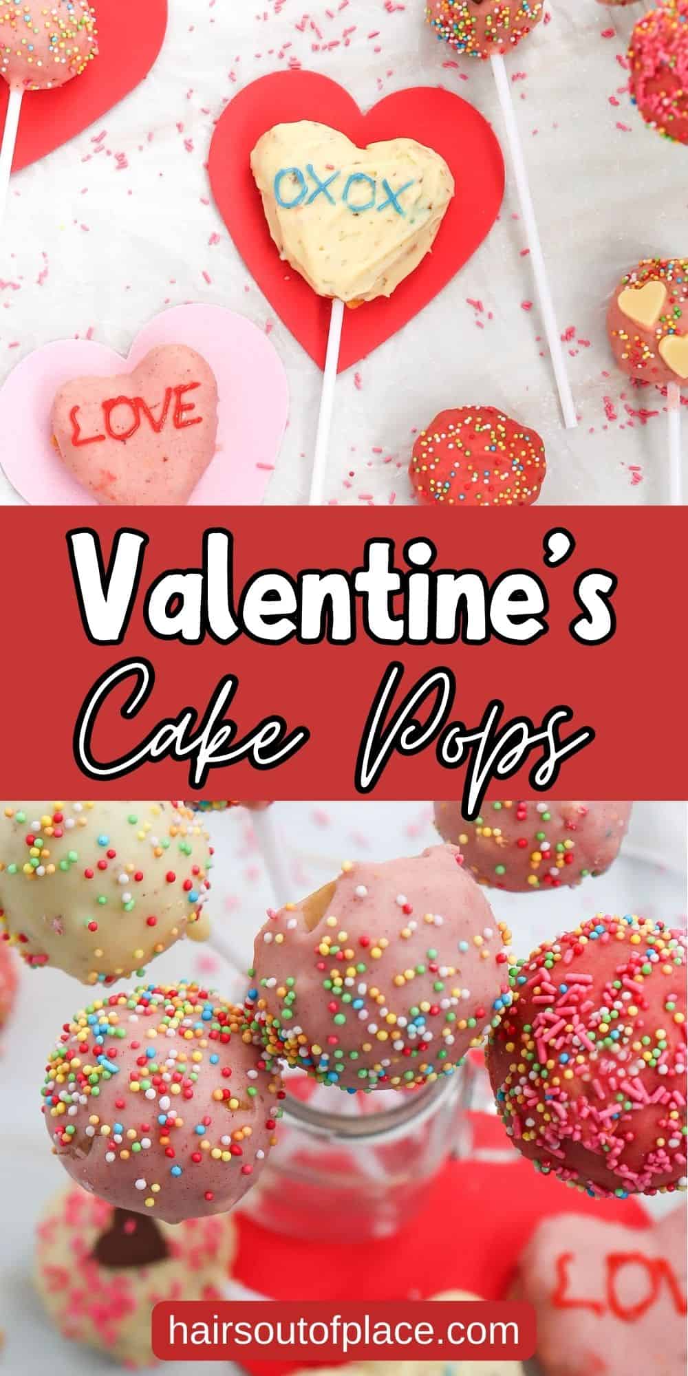 Valentine’s Cake Pops