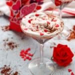 Red Velvet Martini Mocktail