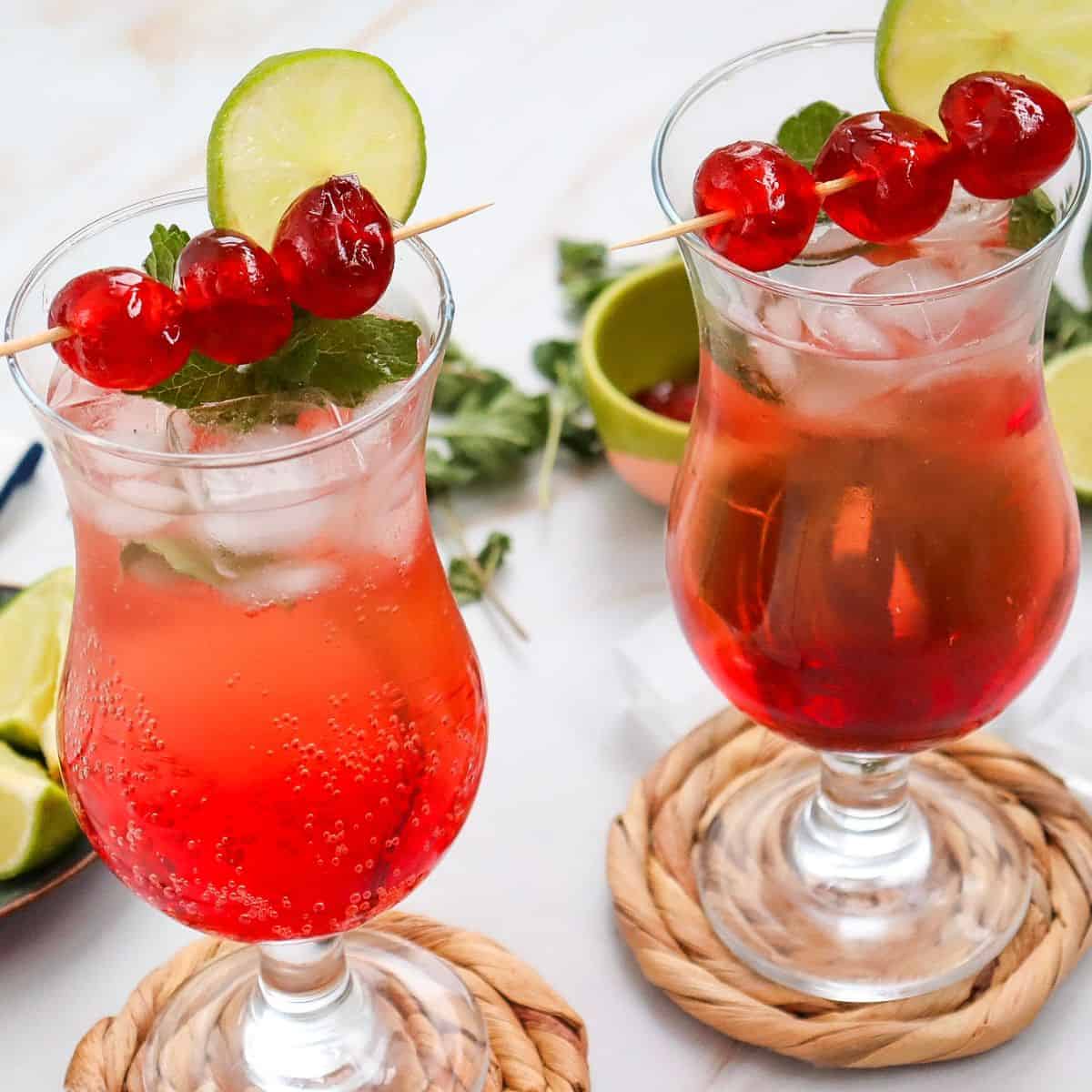 Shirley Temple Mocktail