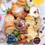 Valentine's Day Breakfast Board