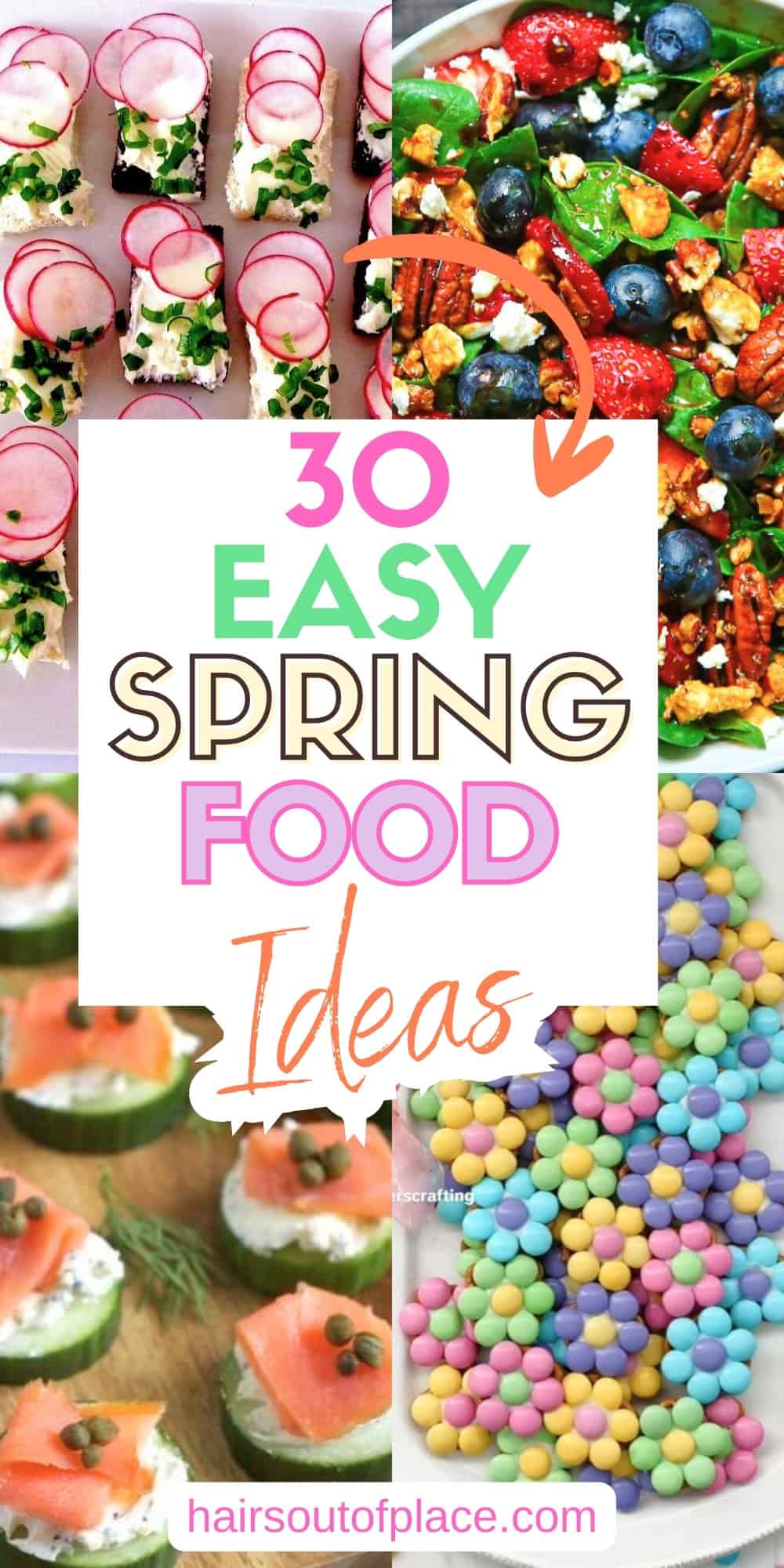 30 spring food ideas pinterest pin