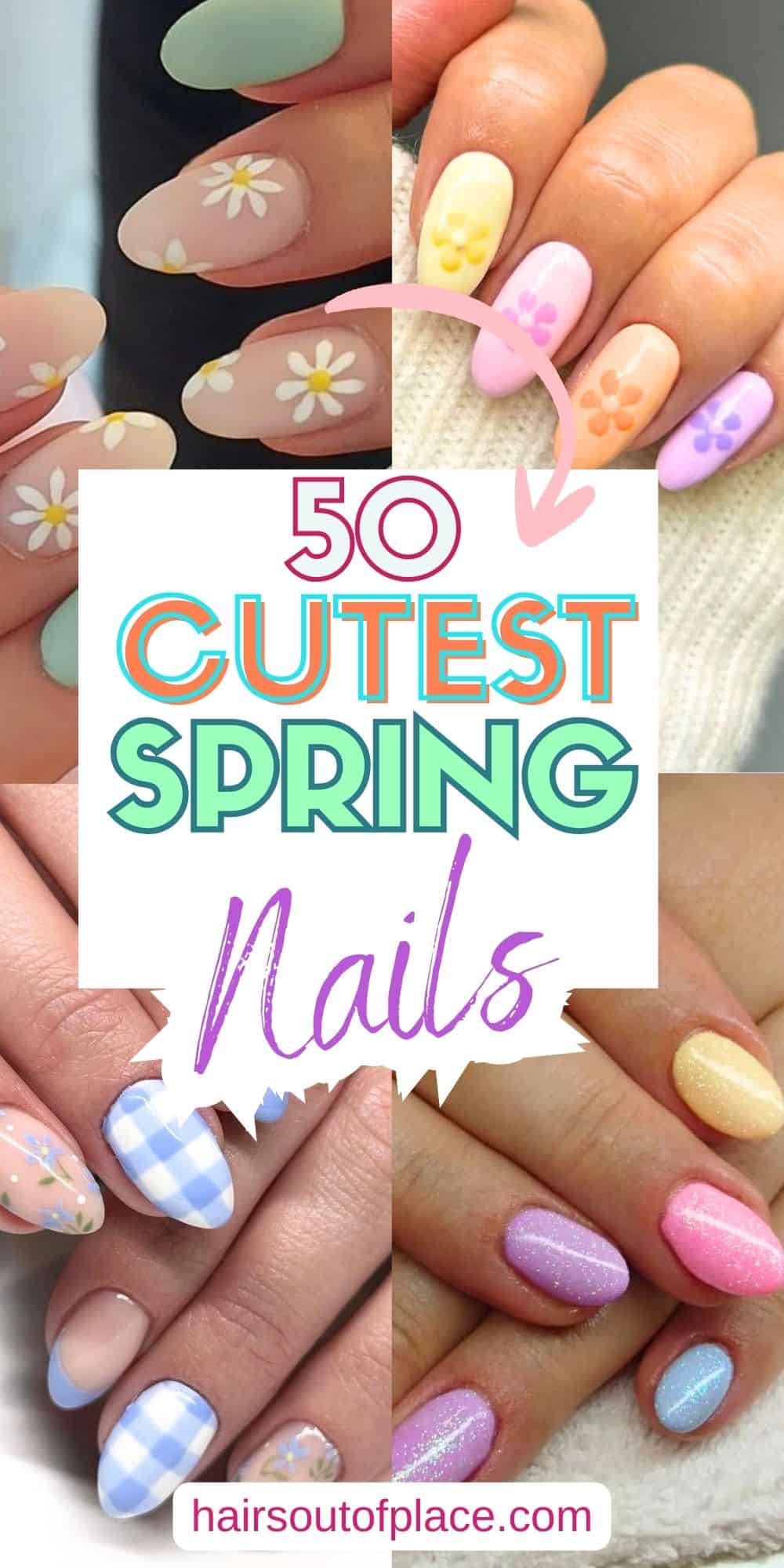 50 cute spring nails pinterest pin