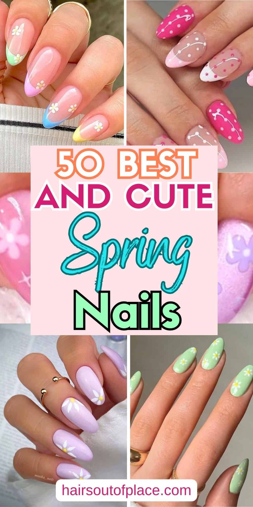 50 cute spring nails pinterest pin