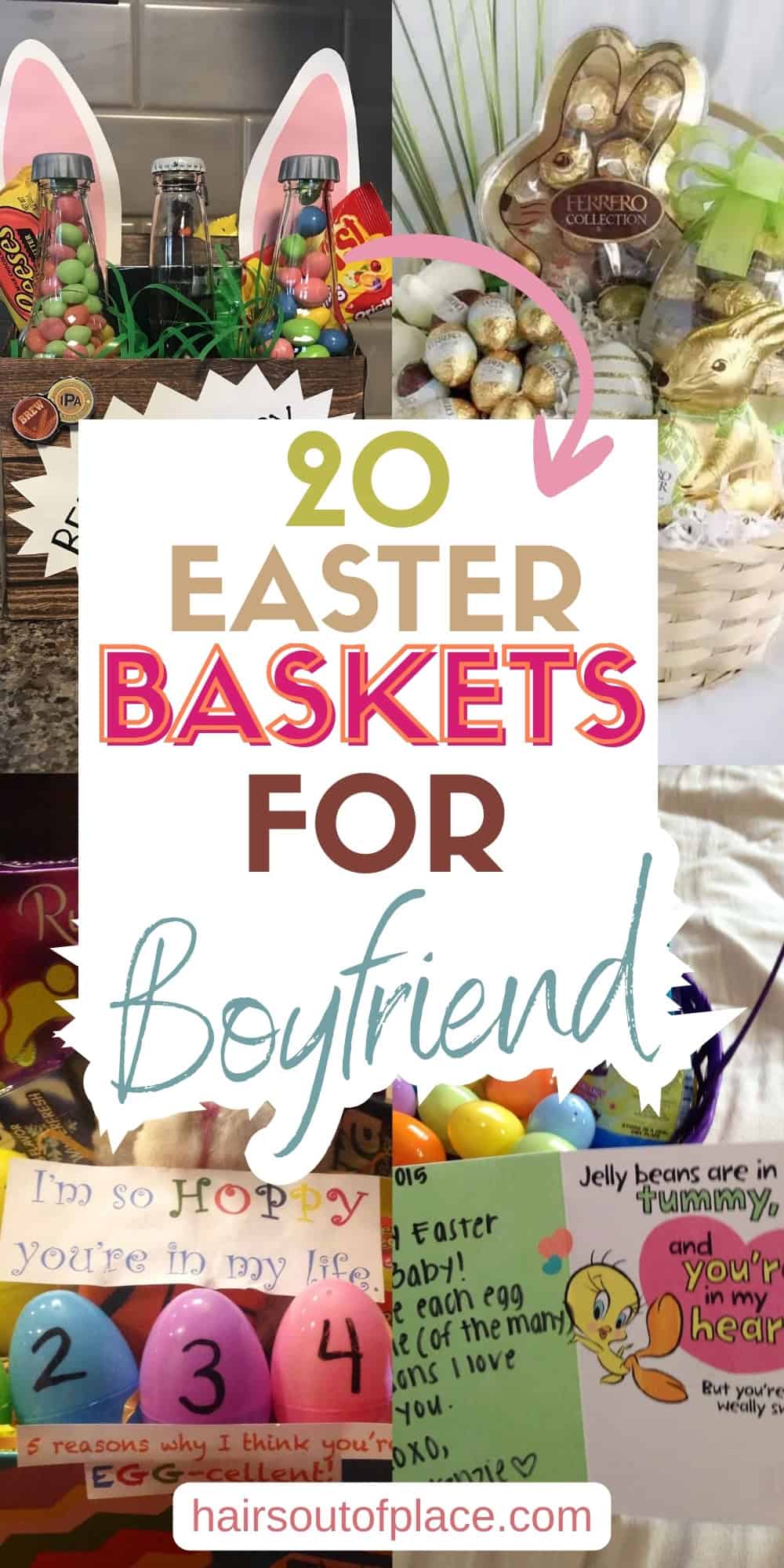 20 Easter Baskets for Boyfriend Pinterest pin