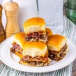 Bacon Jam Cheeseburger Sliders