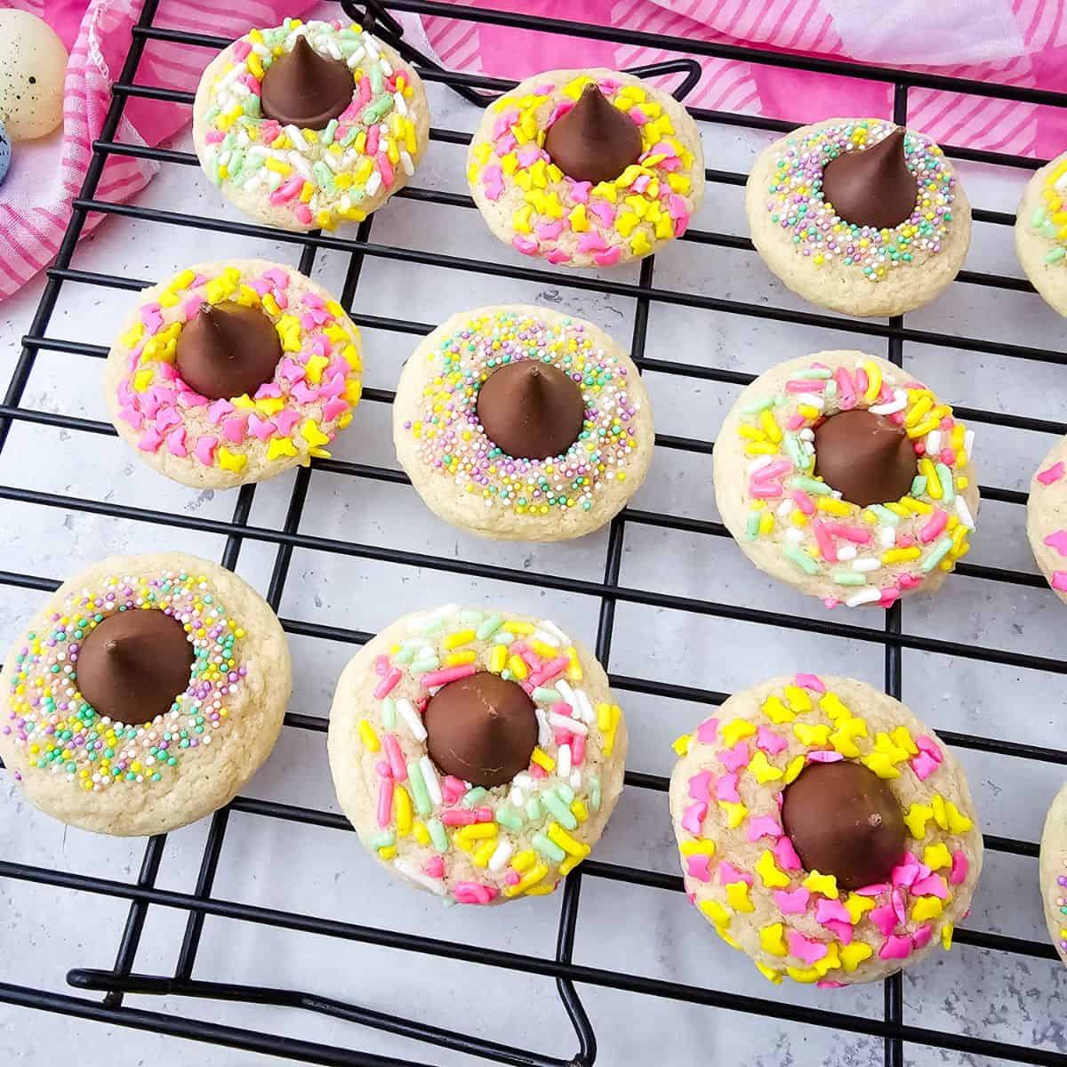Easter Blossom Sugar Cookies