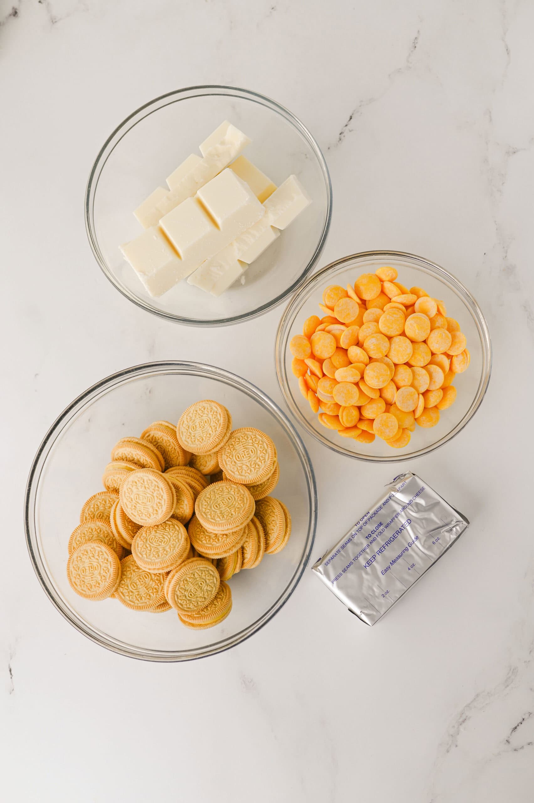 Easy Lemon Oreo Balls Ingredients