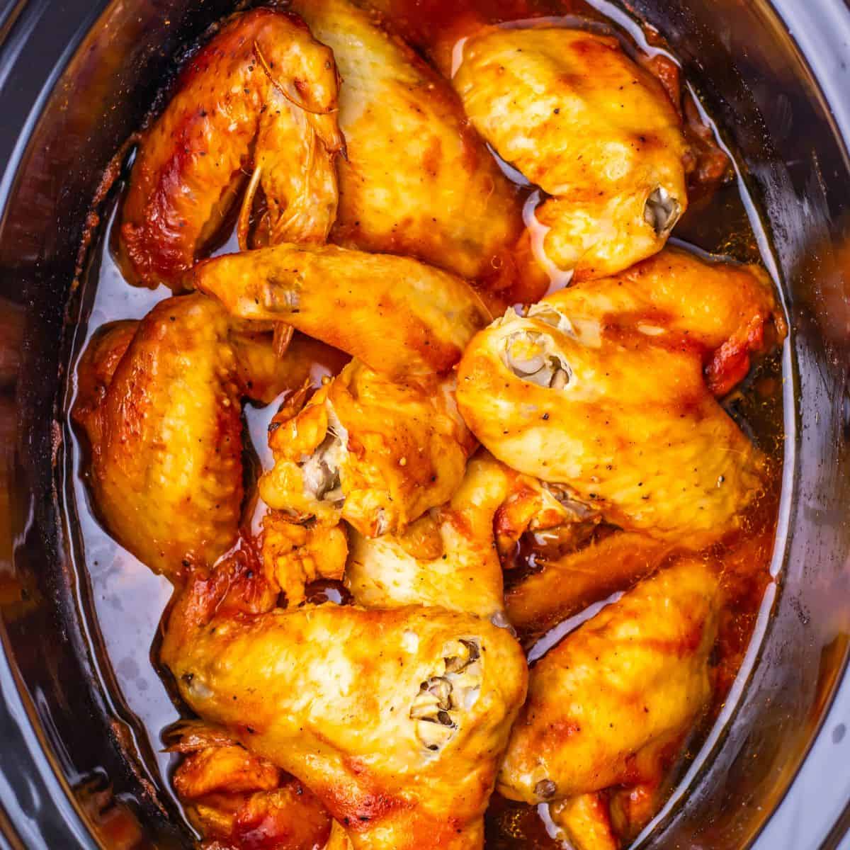 Slow Cooker Honey Chipotle Wings