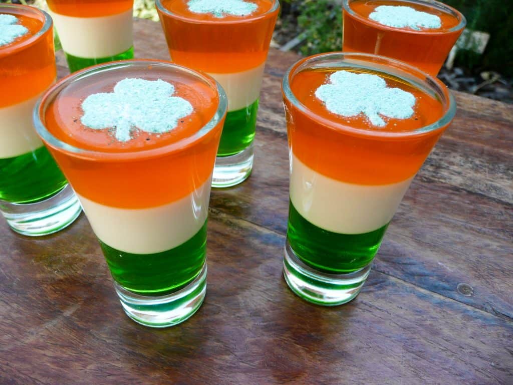 Irish Jello Shots