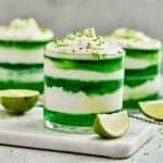 St. Patrick's Day Green Jello Parfaits