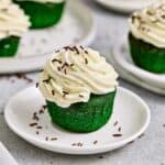 St. Patrick's Day Matcha Cupcakes