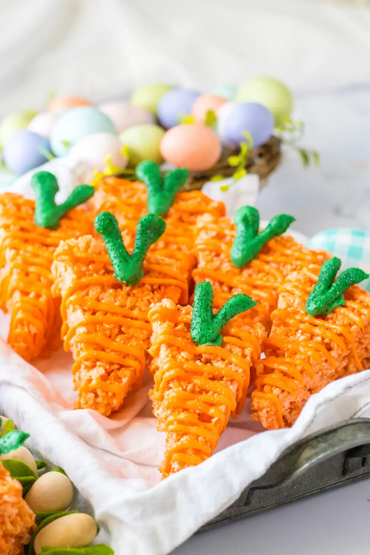 carrot rice crispy treats