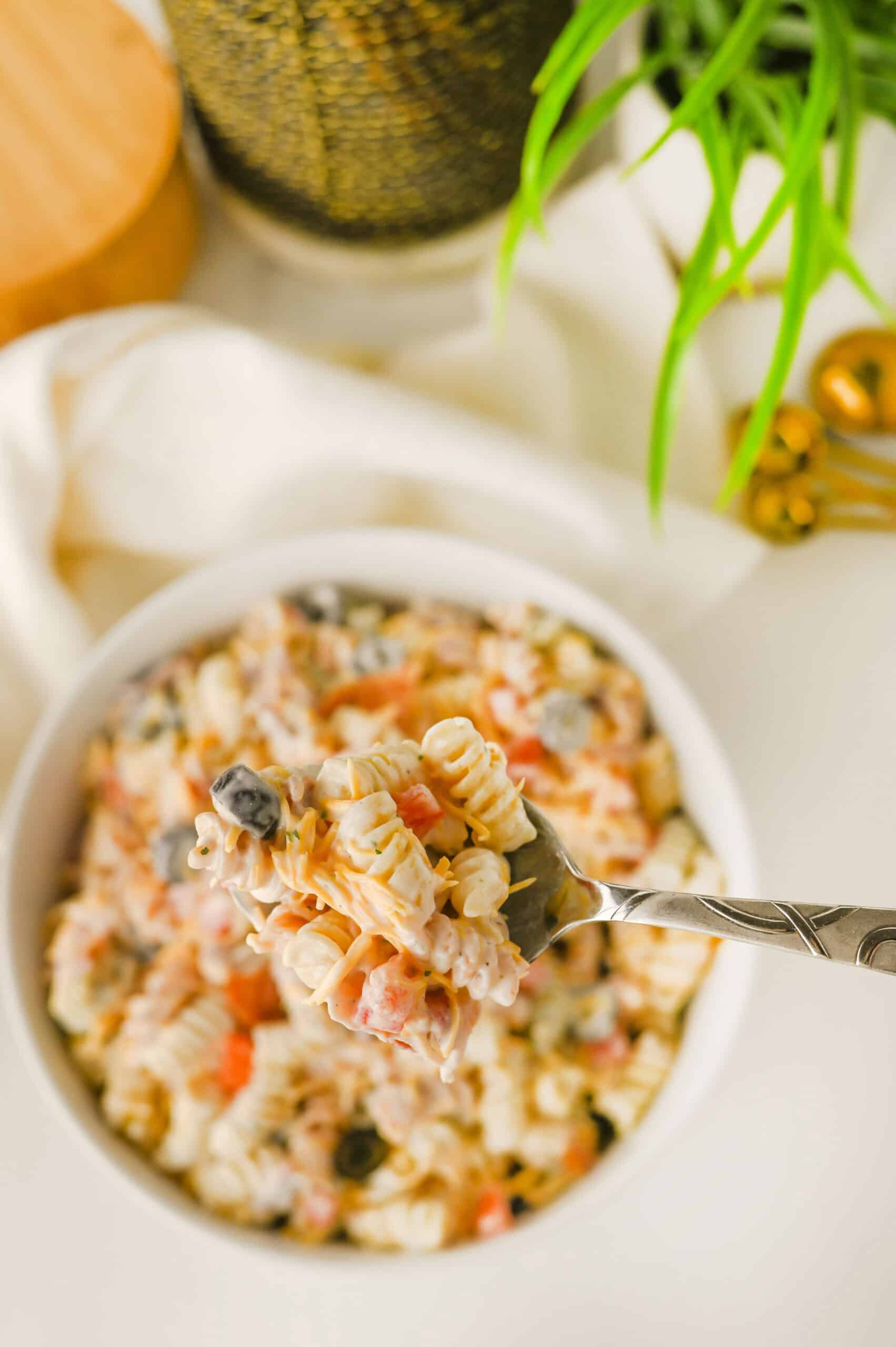 Bacon Ranch Pasta Salad
