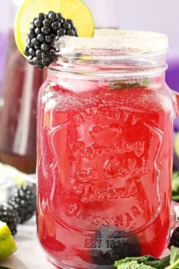 Blackberry Mojito Mocktail Recipe