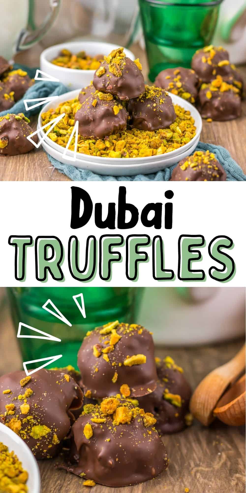 Dubai Chocolate Truffles