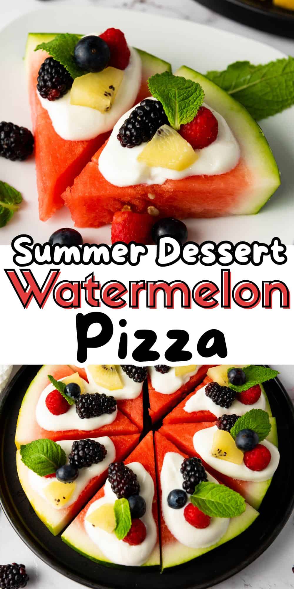 Easy Watermelon Pizza
