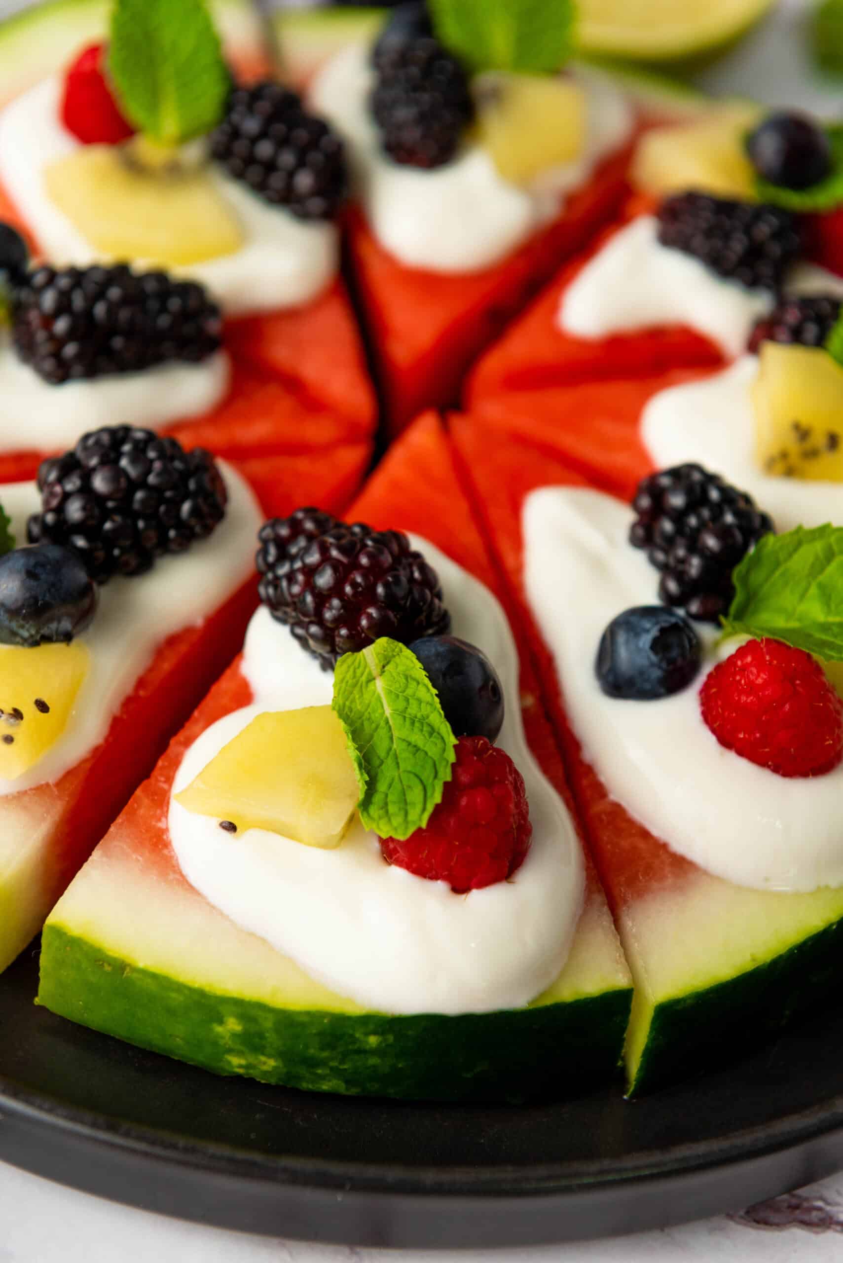 Fruit Pizza with Watermelon