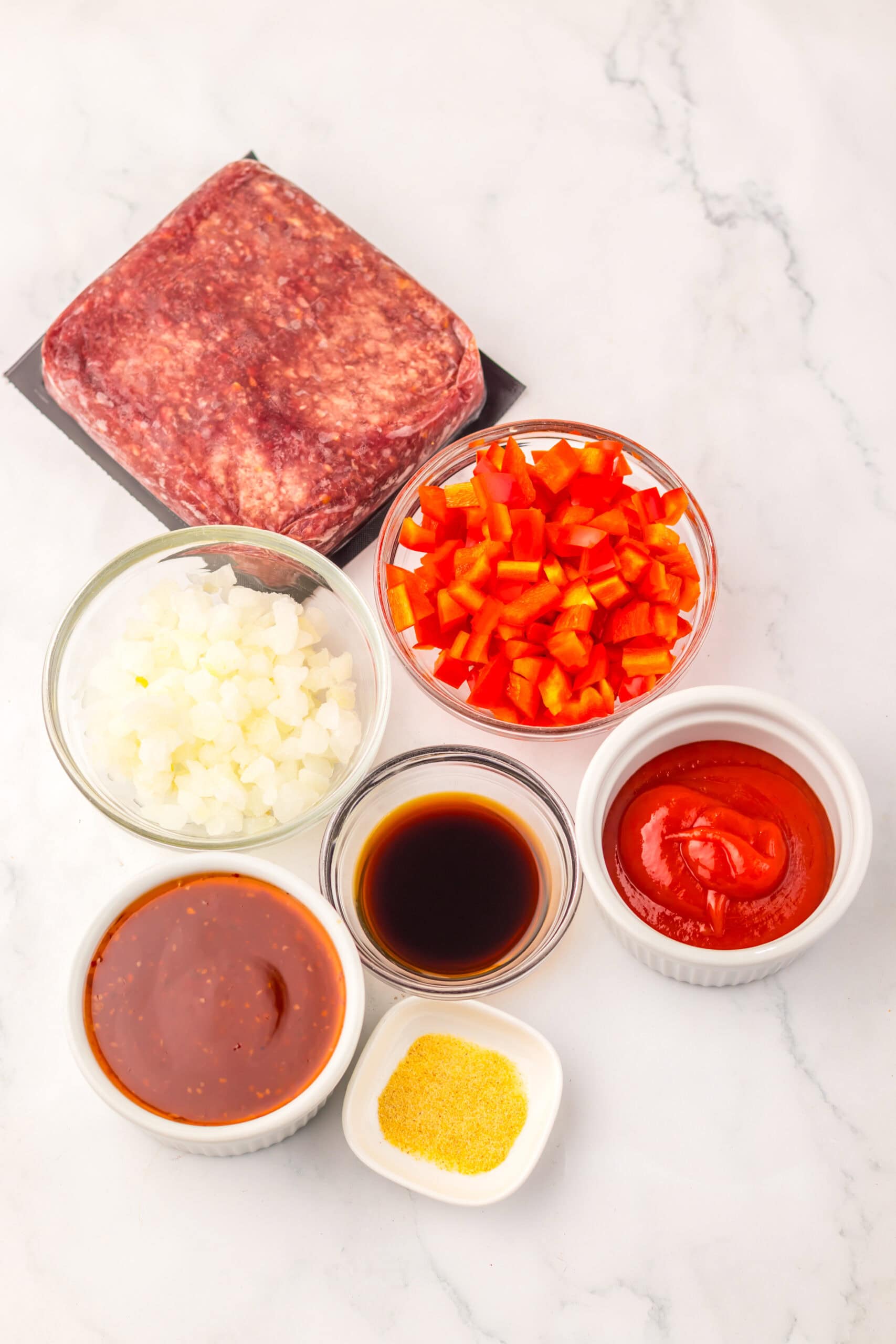 Slow Cooker Sloppy Joes Ingredients