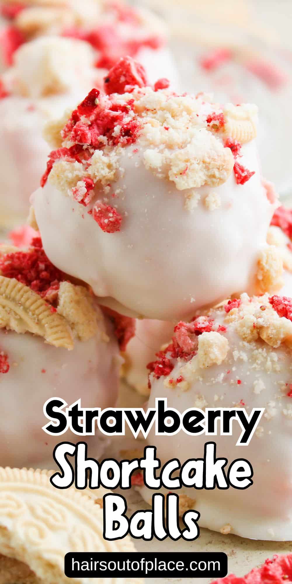 Strawberry Cake Balls