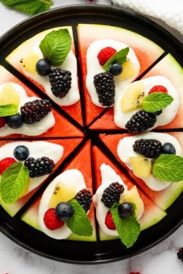 Watermelon Fruit Pizza