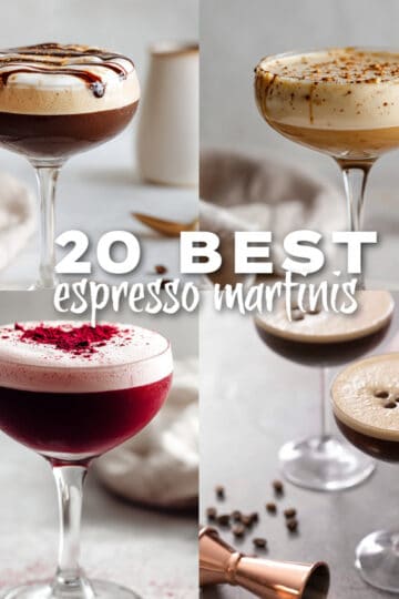 easy and delicious espresso martini cocktails and drink recipes hot and cold