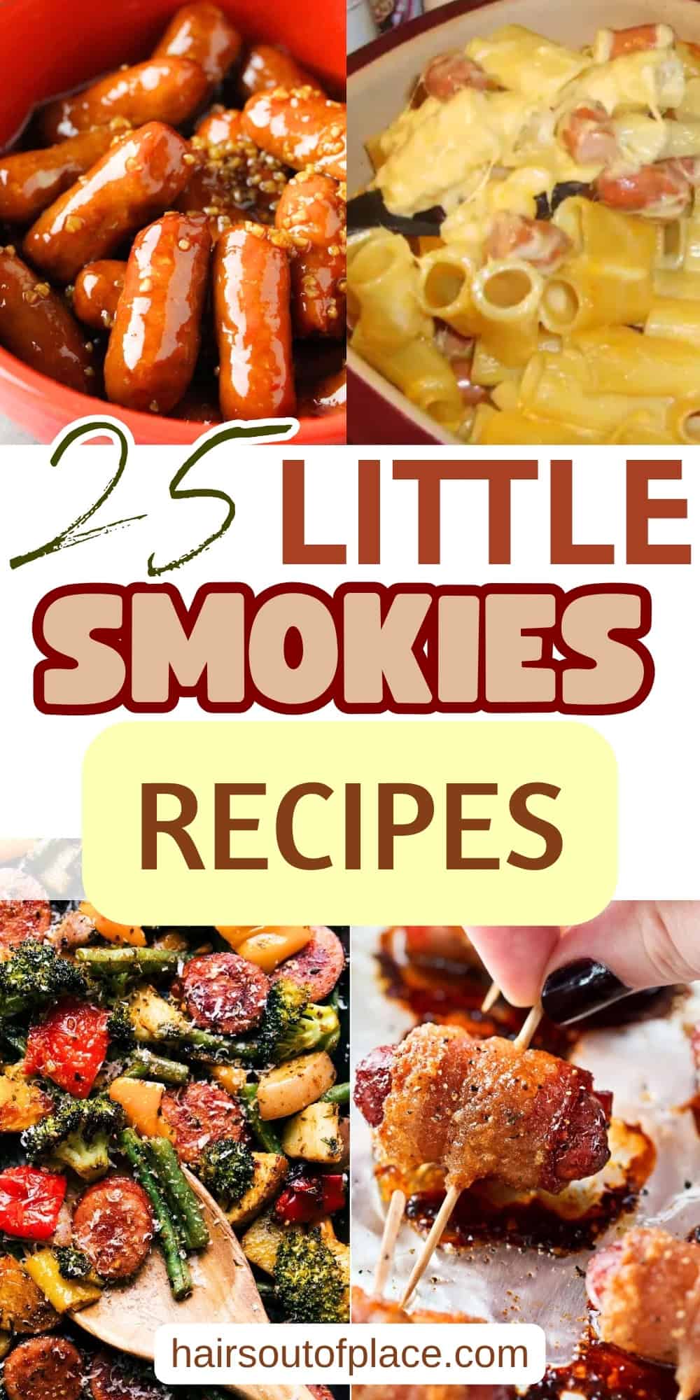 25 Little Smokies Recipes Pinterest pin