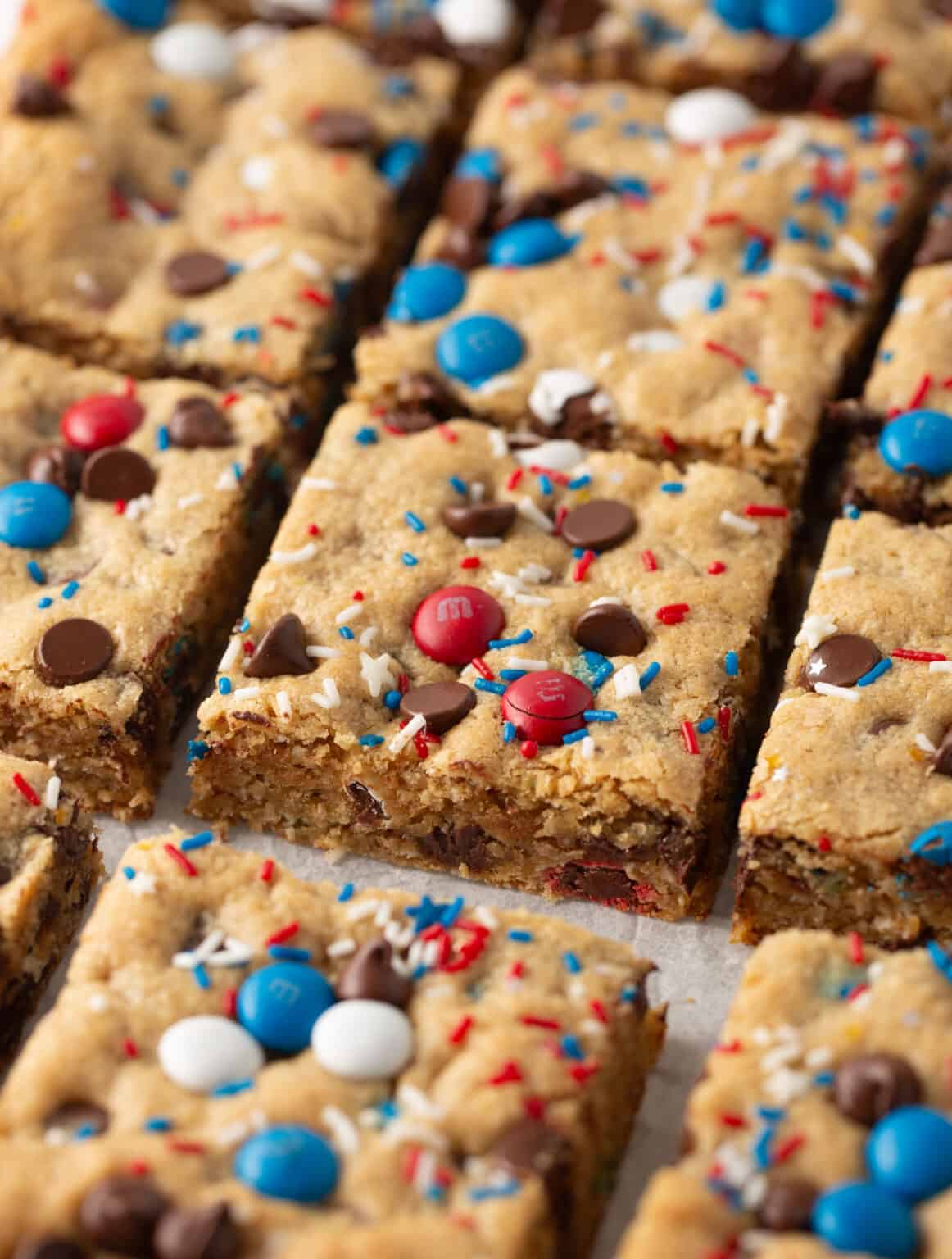 4th of July Cookie Bars