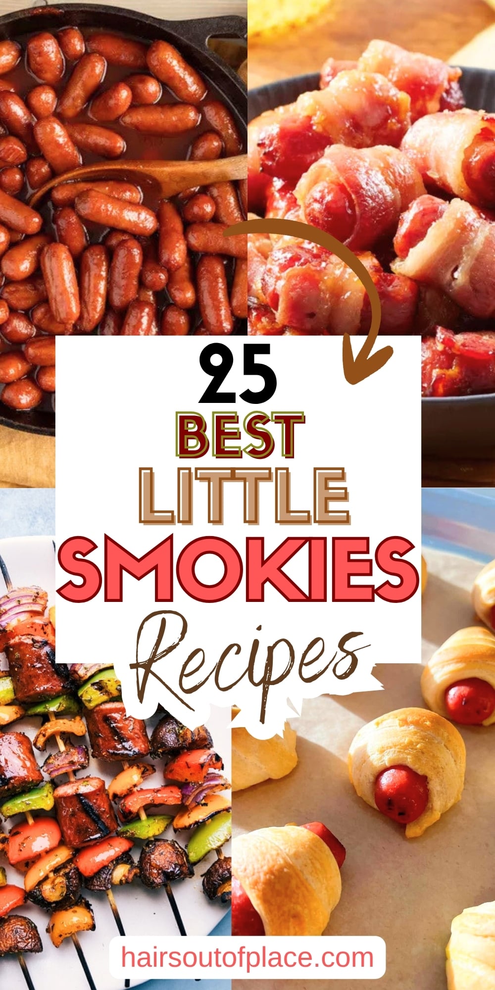 25 Little Smokies Recipes Pinterest pin