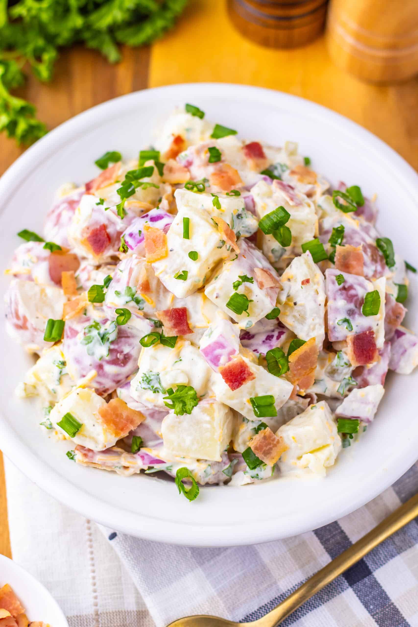 Loaded Potato Salad with Bacon