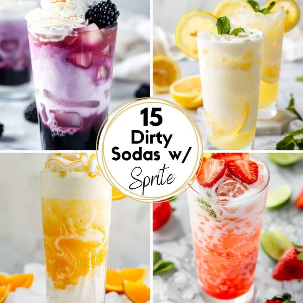 15 Easy Dirty Sodas with Sprite (Refreshing Recipes!)
