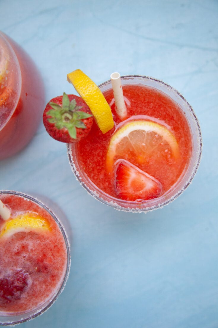 Strawberry Lemonade Mocktail