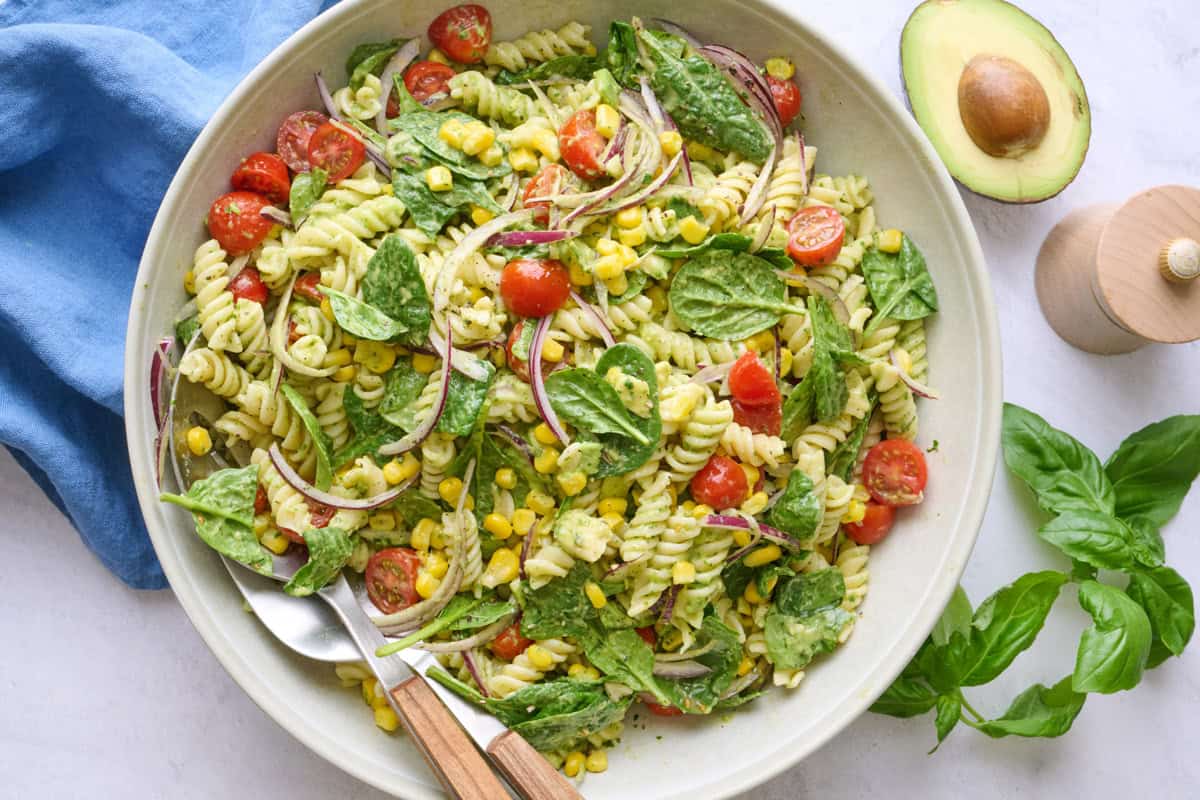 Avocado Pasta Salad