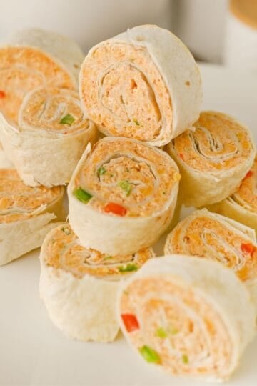 Chicken Taco Pinwheels