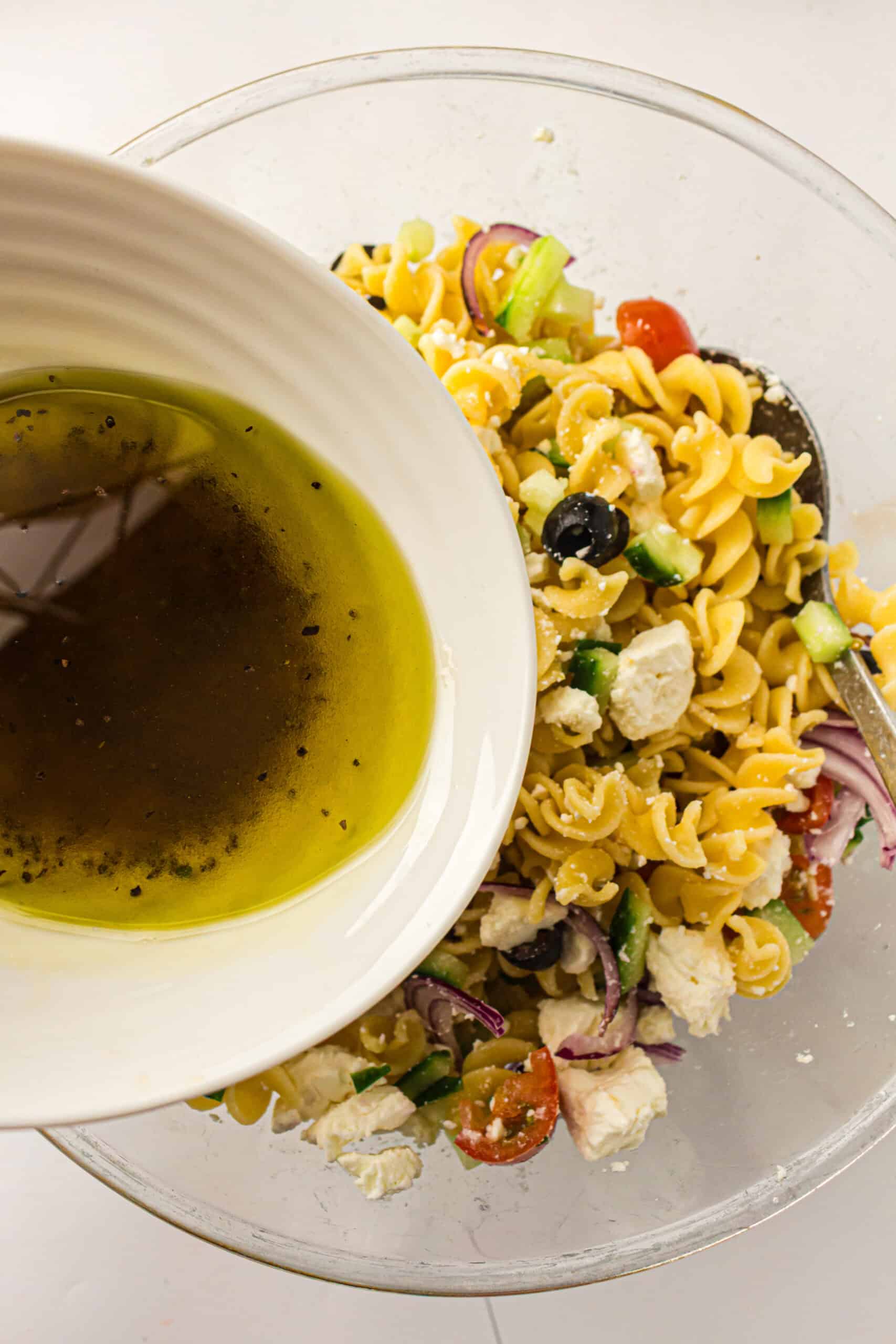 How to Make Simple Greek Pasta Salad Recipe