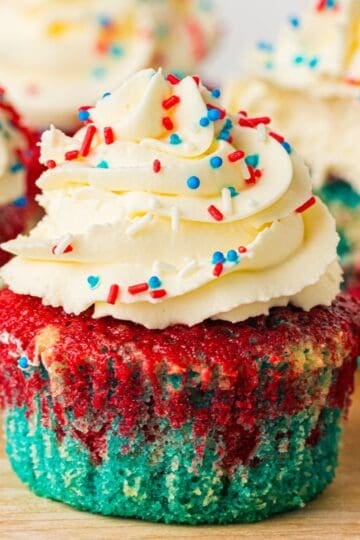 Patriotic Cupcakes