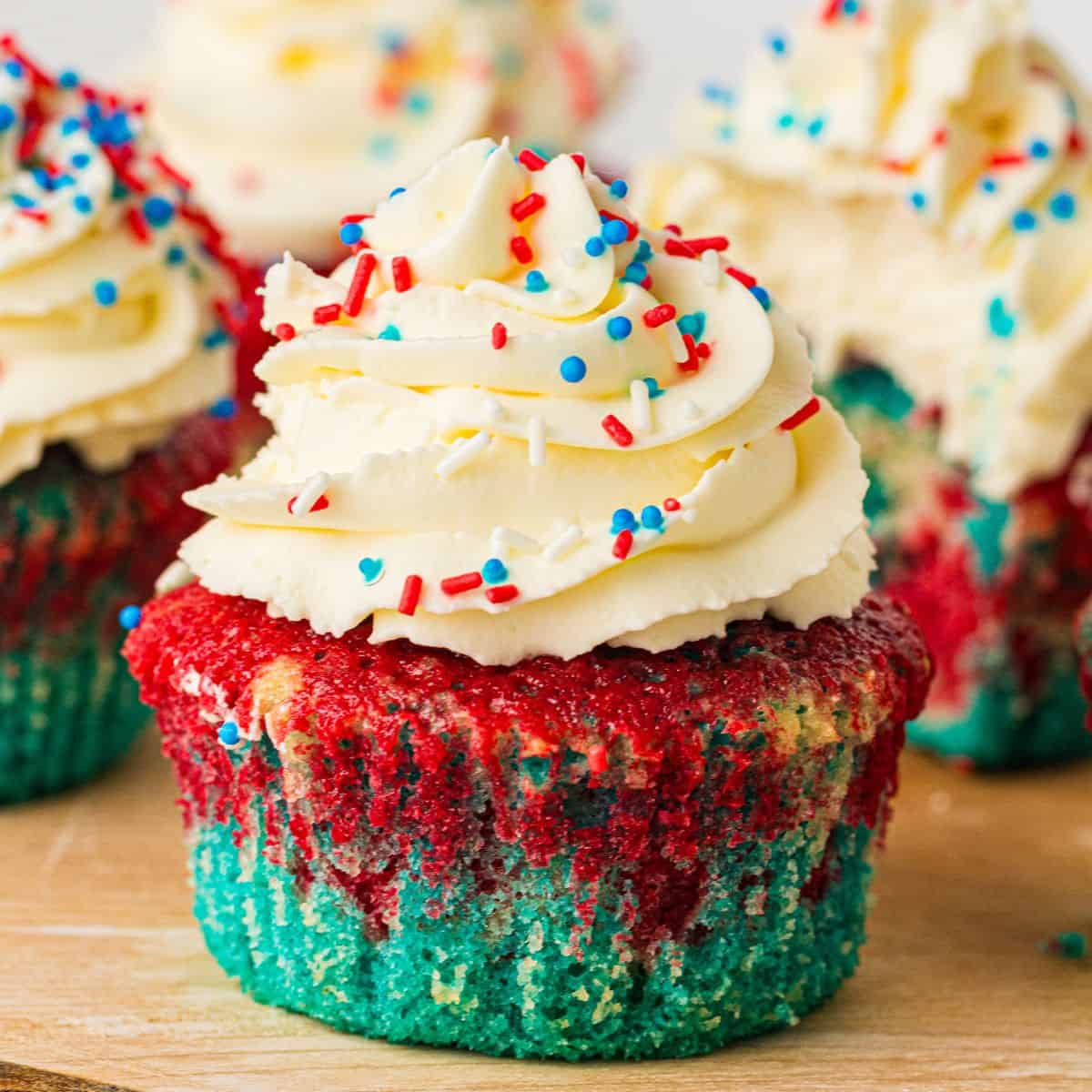 Patriotic Cupcakes