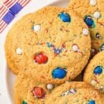 Red White and Blue Cookies