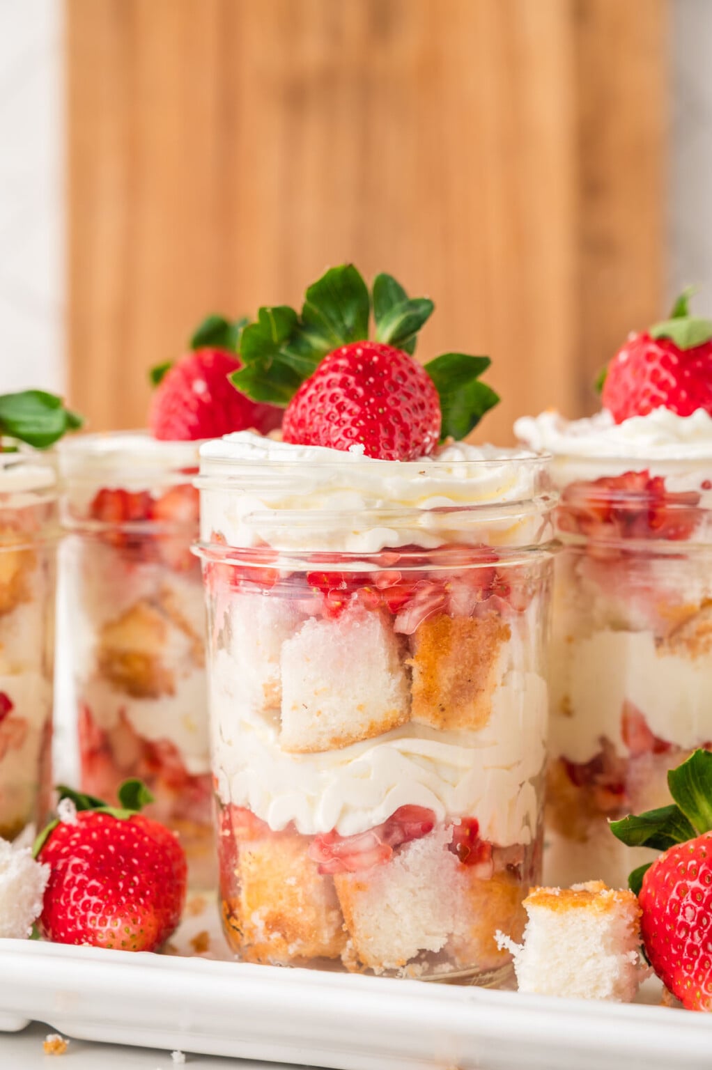 Strawberry Shortcake Cups