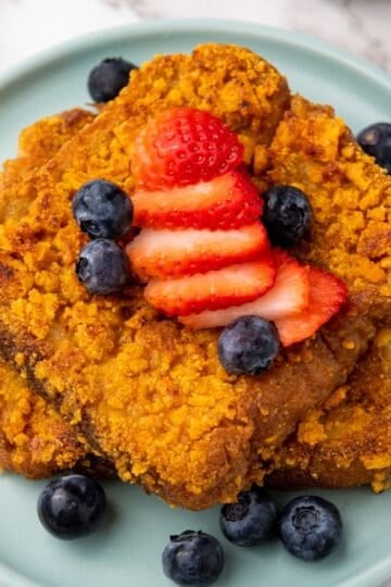 Easy Captain Crunch French Toast