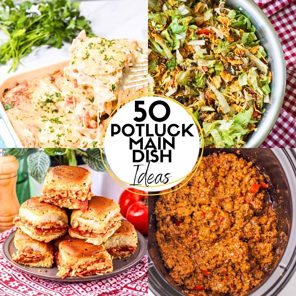 Easy Potluck Main Dish Ideas