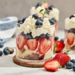 Red White and Blue Trifle Cups (Berry Trifle Cups)